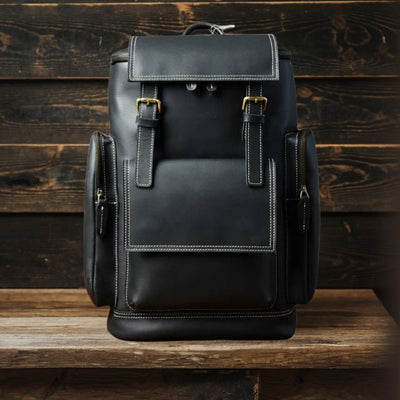 Carver | Crazy Horse Leather Bacpack