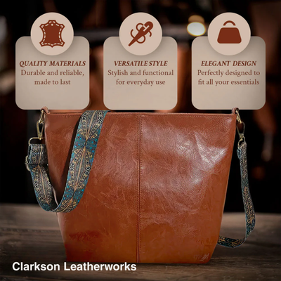 Chelsey’s Vintage Charm | Leather Shoulder Bag