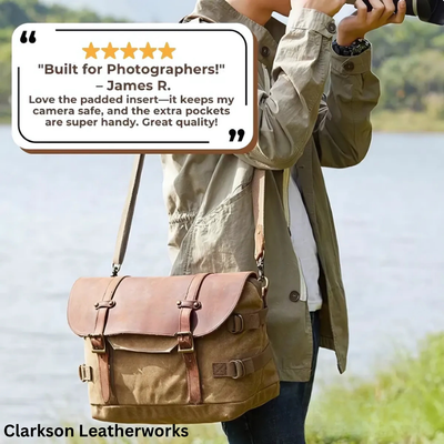 Camera Messenger Bag | TALLIN
