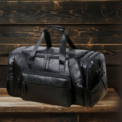 Archer | Men's Vegan Leather Travel Bag