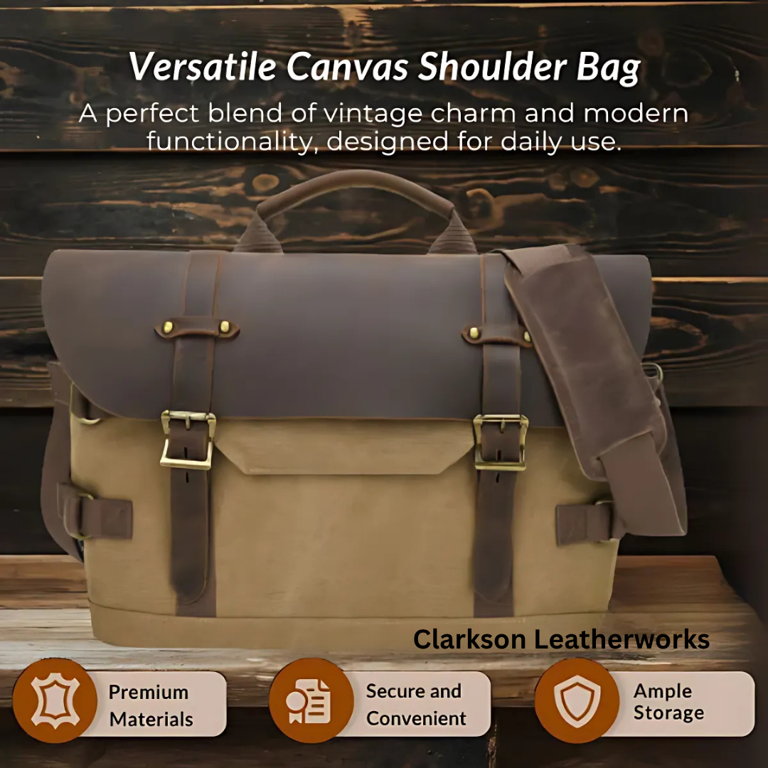 Canvas Shoulder Bag | BOULDER