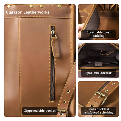 Business Leather Backpack | LUGANO